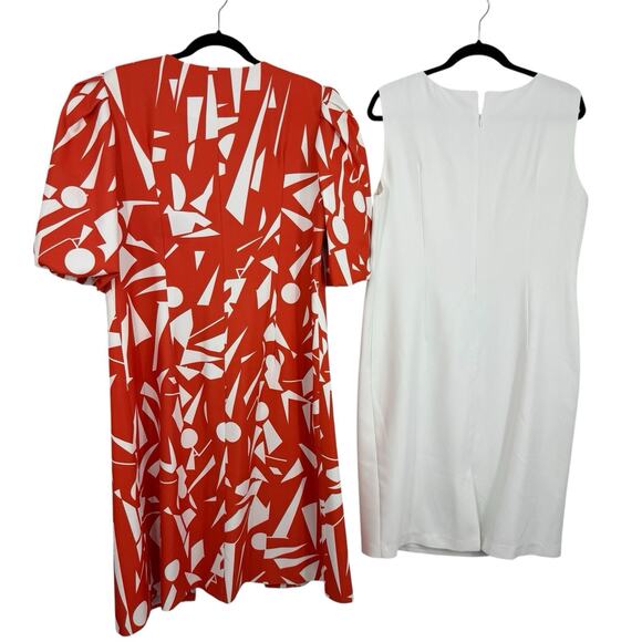 Dorinda Clark Cole Rose Collection 2 PC Dress Set size 14 Colorful Long Jacket - Picture 6 of 15